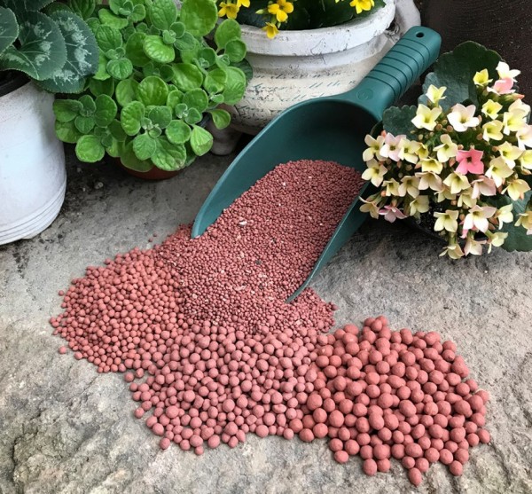 황토볼 화분마감재